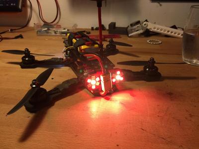Crazy Cool Turbine LED holder for Blackout Mini H FPV Racer