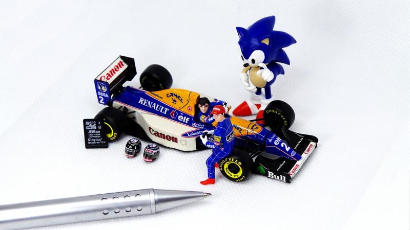 F1 FIGURES TYPE DIORAMA SONIC SONIC SEGA WILLIAMS GRAND PRIX 1993