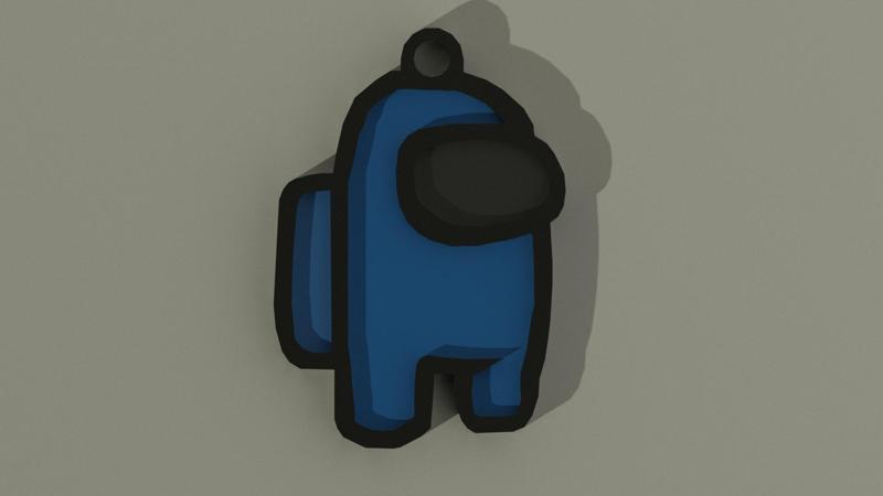 Among us keychain