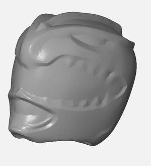 Power Rangers Green Ranger Lightning Collection head