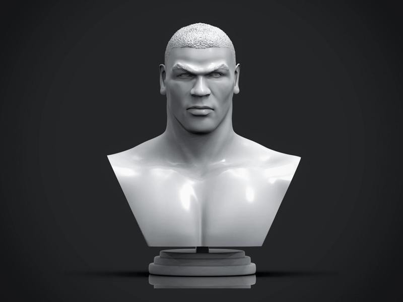 Mike Tyson Bust