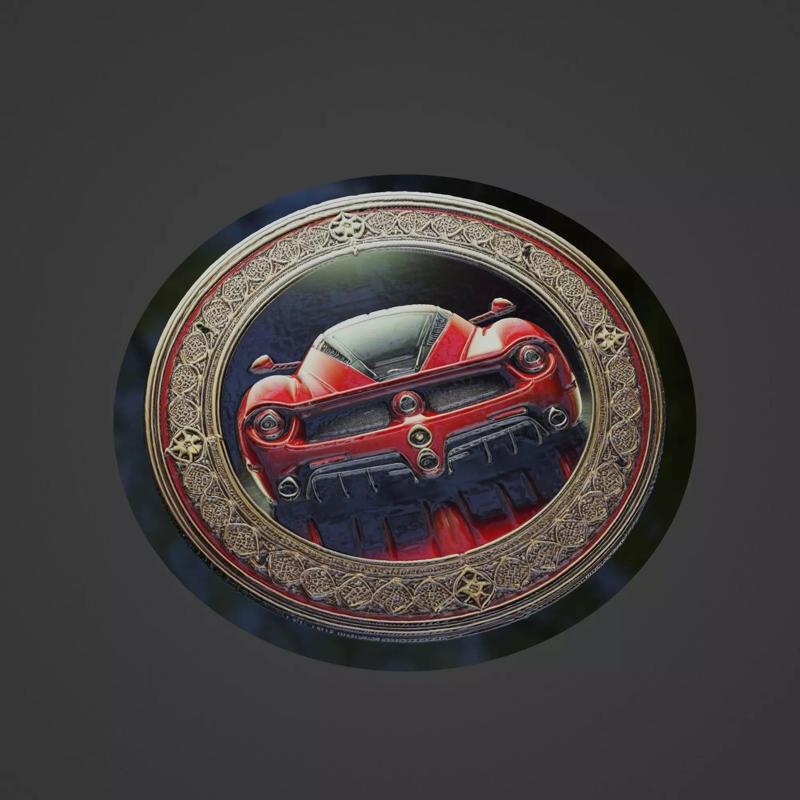 Car Pendant Medallion