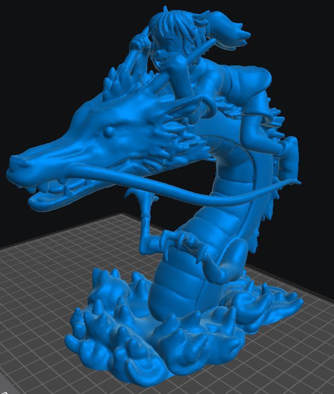 chihiro's journey dragon Aku