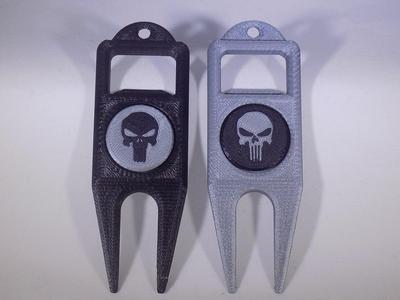 PUNISHER Golf Ball Marker