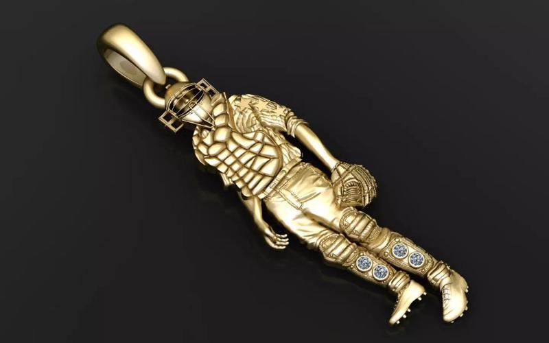 cricket pendant 3D printable model