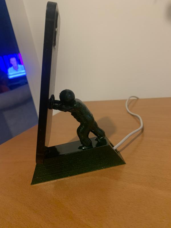 Phone stand "Line Holder" charger dock
