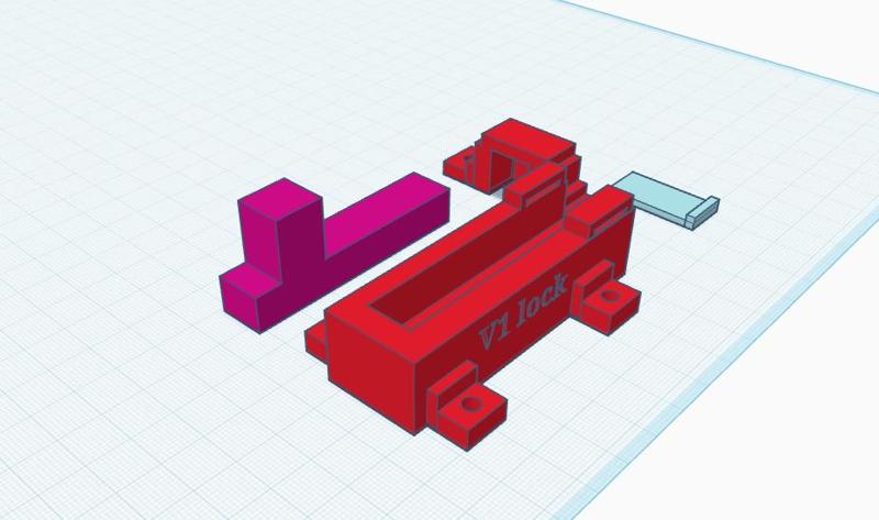 Sliding doorlock (commercial use)