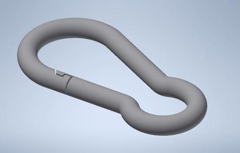 new carabiner with new carabiner hook