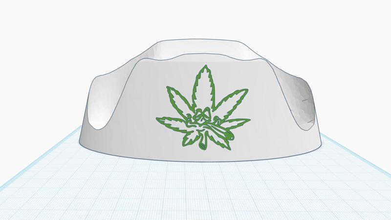 HAPPY WEED PS5 CONTROLLER HOLDER