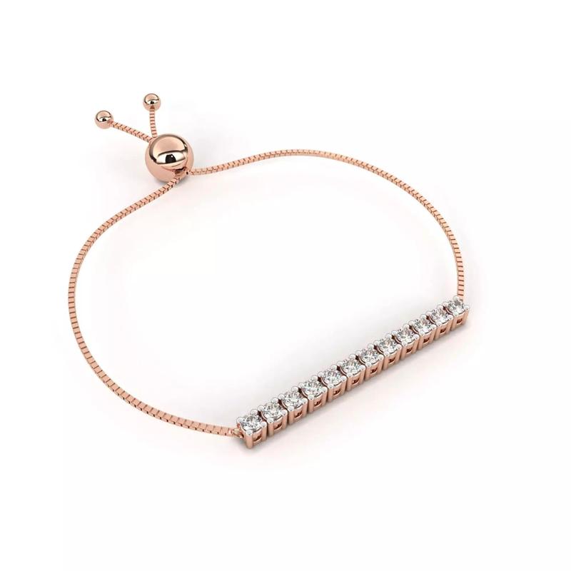 Diamond Line Bracelet animation renders 3dm stl details