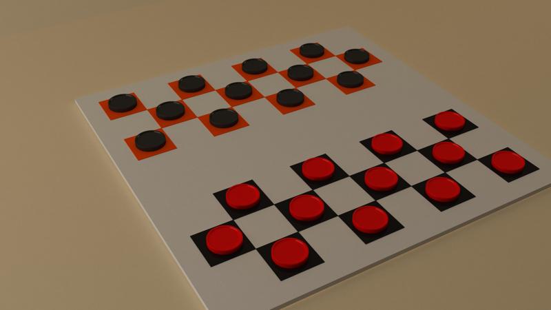 Juego de damas educacional para niños