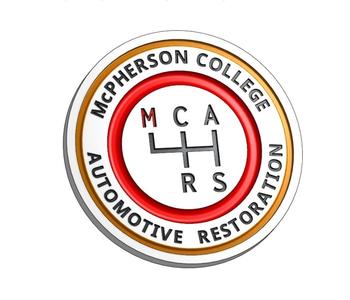 MCPHERSON COLLEGE AUTOMOTIVE RESTORATION LOGO