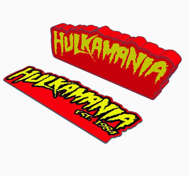 HULKAMANIA Lightbox (2 Covers) by MANIACMANCAVE3D