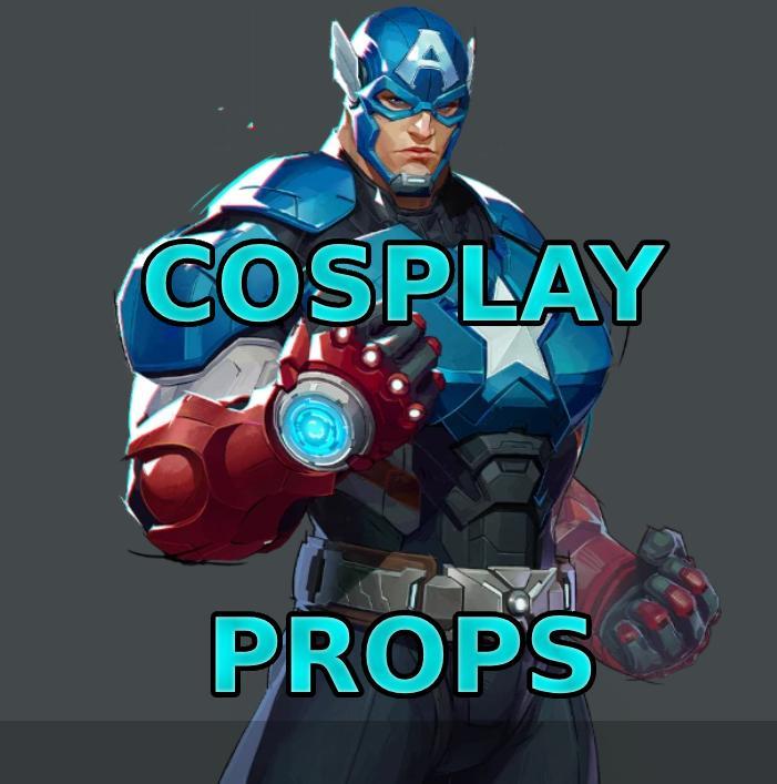 Captain America Chris Evans Steve Rogers, Default costume Marvel Rivals Full armor and shield Cosplay Kit , kitbash ALl in one