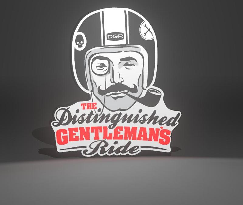 Lámpara Distinguished Gentleman's Ride - Lightbox