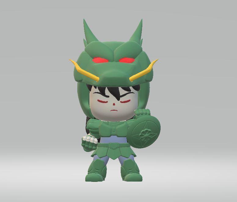 dragon armo 3D printable model