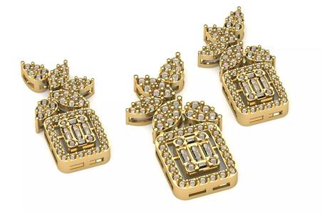 Set S 13 pendant and earring