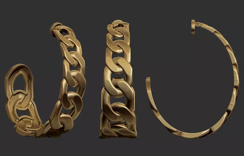 Grumet Chain Earrings