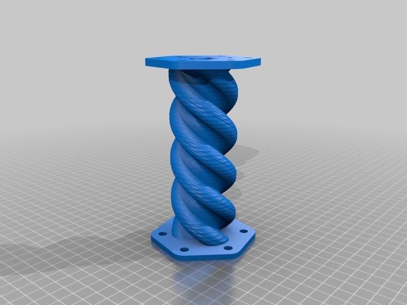 Stackable version of a Progressive Cavity Pump (Moineau Pump)