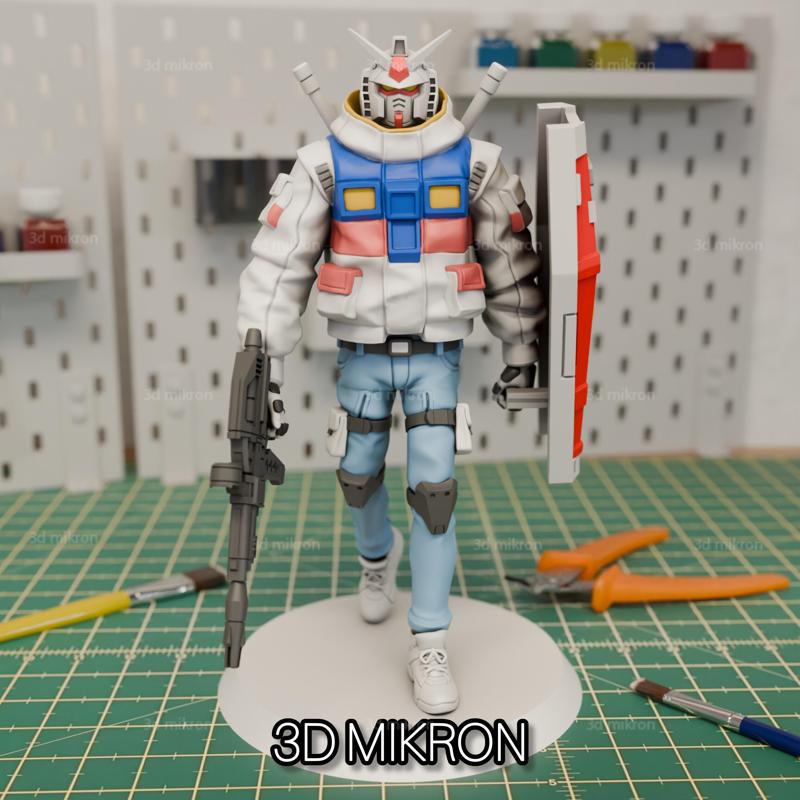 RX-RAY Gundam streetwear style