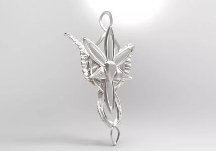 Arwens Evenstar pendant From LOTR