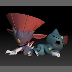 Pokemon Sneasel Weavile