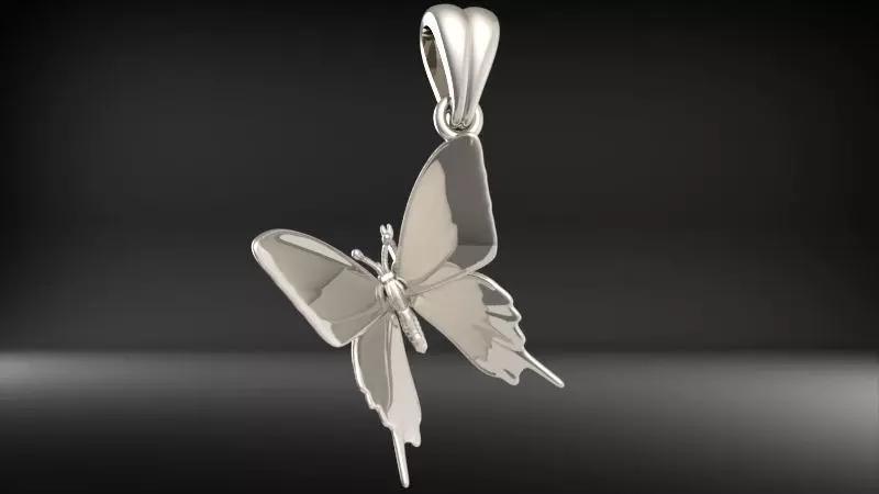 Butterfly Pendant Charm Bracelet Jewelry