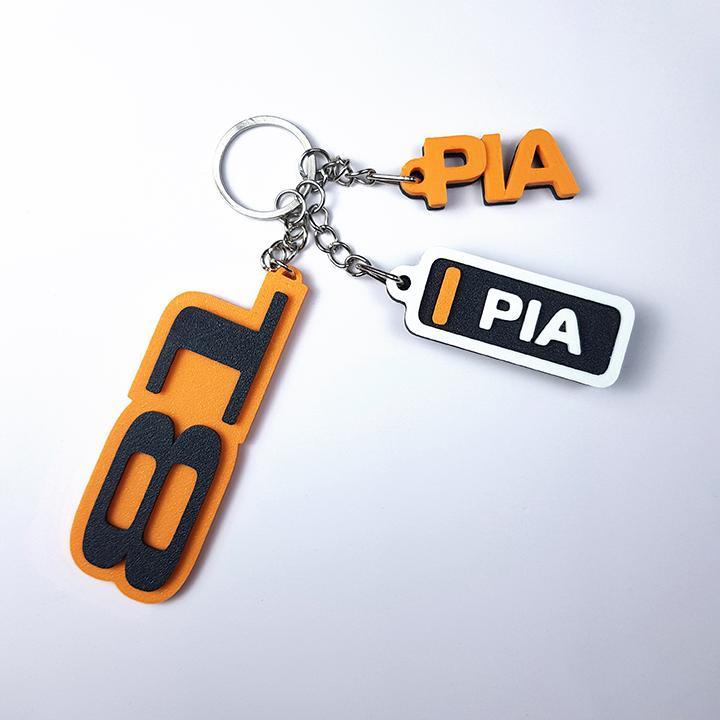 McLaren Oscar Piastri Keychain - Formula 1 Keychain