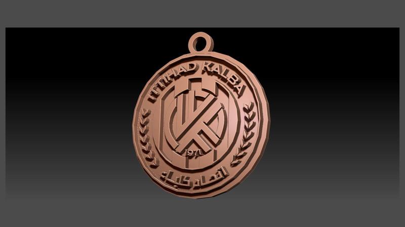 UAE Pro League Al Ittihad Kalba SCC keychain badge