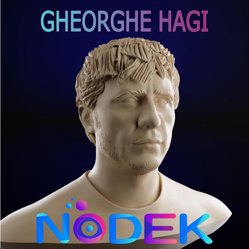 Bust of Gheorghe Hagi - The Romanian Football Legend