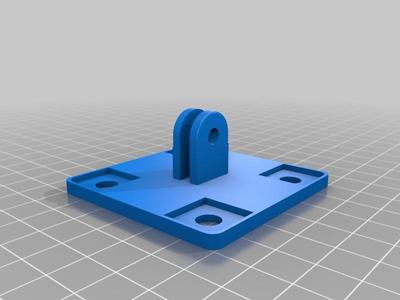 Yuneec Q500 Typhoon GoPro Style Gimbal Adapter Plate