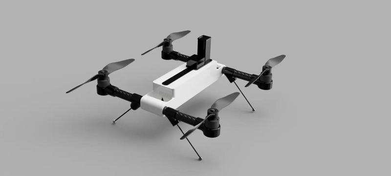 H-Frame Quadcopter Drone