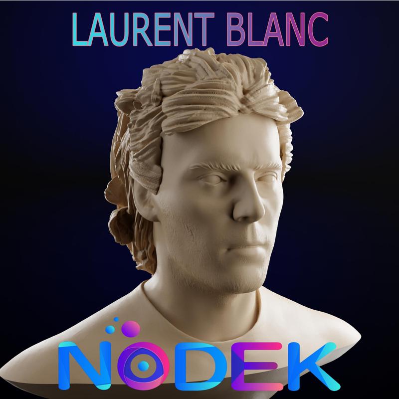 Bust of Laurent Blanc - The 'President' of French Football