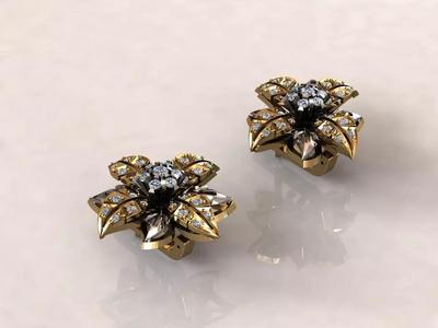 Earrings Flower 6