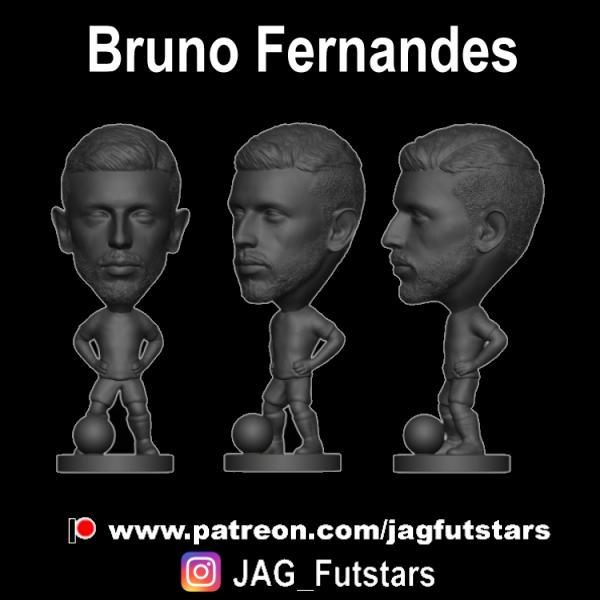 Bruno Fernades - Soccer Figure