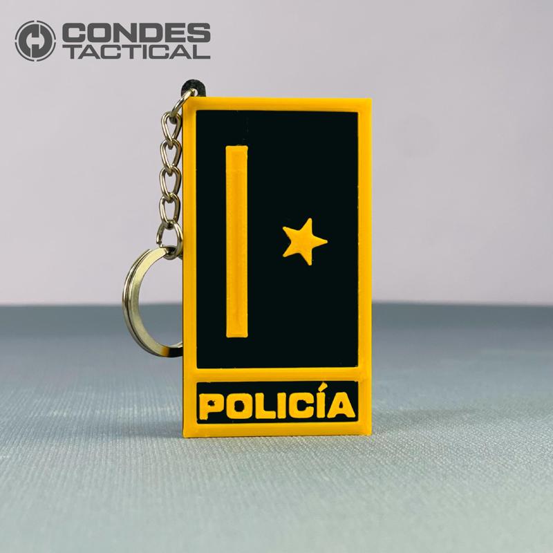 Llavero Patrullero (Keychain) - Policia Nacional COLOMBIA