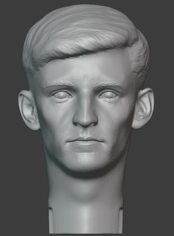 Anthony Gordon BUST FOR 3D PRINTING