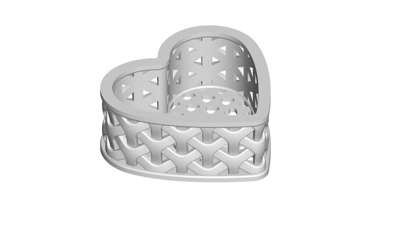 Heart basket