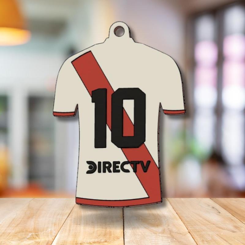 River Plate T-Shirt Key Ring 2024
