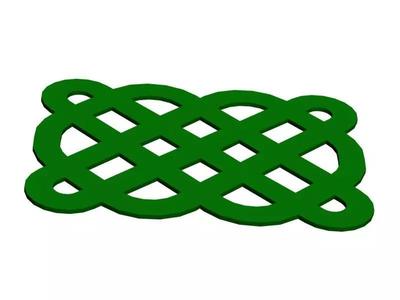 Printable Celtic Knot Place Mat