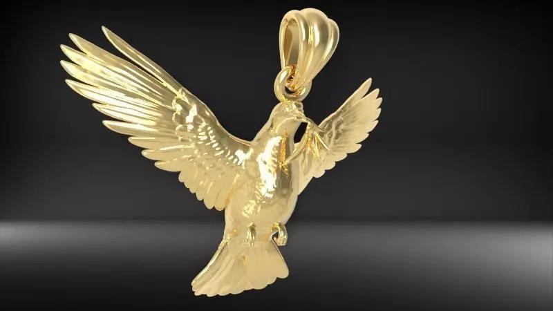 Dove pendant pigeon
