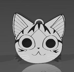 Porte clés Chat Chi