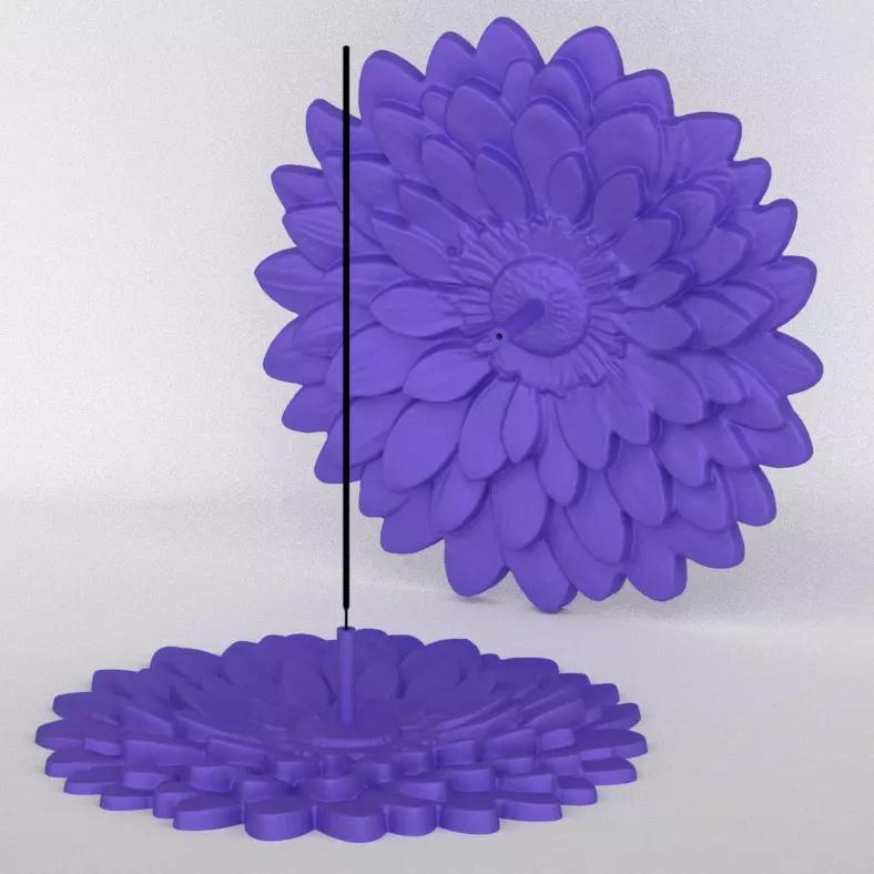 Flower Incense Holder
