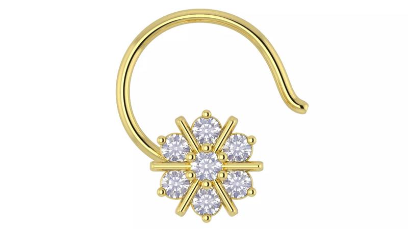 Women nosepin 3dm print model