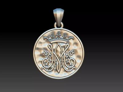 Marian Symbol - Mary Monogram - Marianos