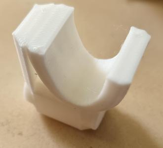 Blackout roller blind bracket for bottom roller blind strip