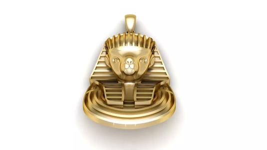 Men Fashion Pharaoh Pendant 3d Printable Model