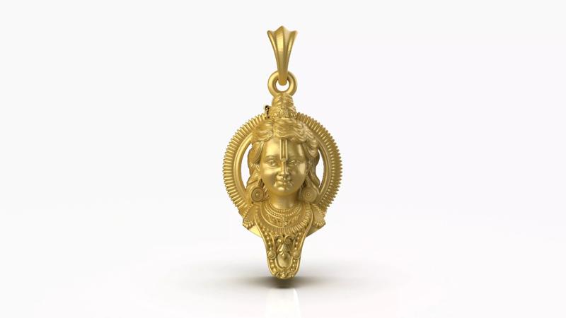 Ramlalla Pendant 3Dprint file