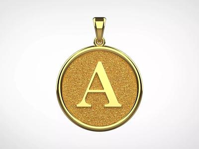 Pendant Letter A N30