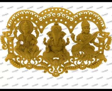 LORD GANESH JI  LAXMI PENDENT